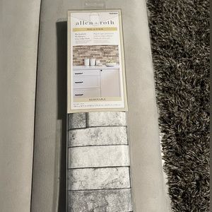 Peel and stick backsplash